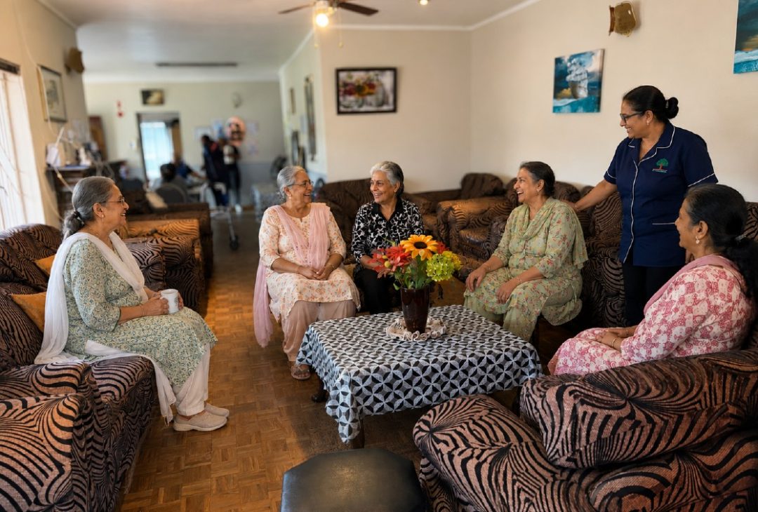 Laudium Image with ladies sitting together in the living room Laudium Image with ladies sitting together in the living room